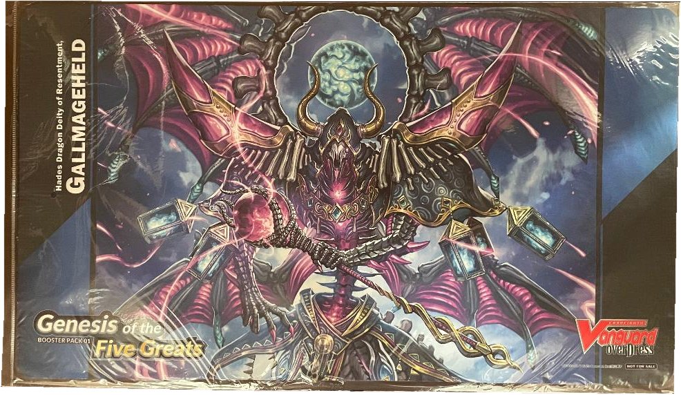 Cardfight Vanguard: Genesis of the Five Greats Gallmageheld Play Mat