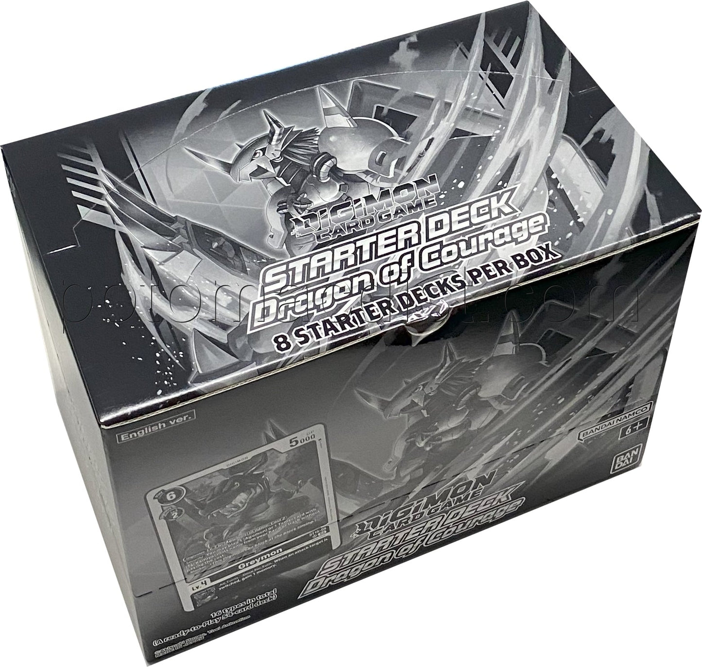 Digimon Card Game: Dragon of Courage Starter Deck Box