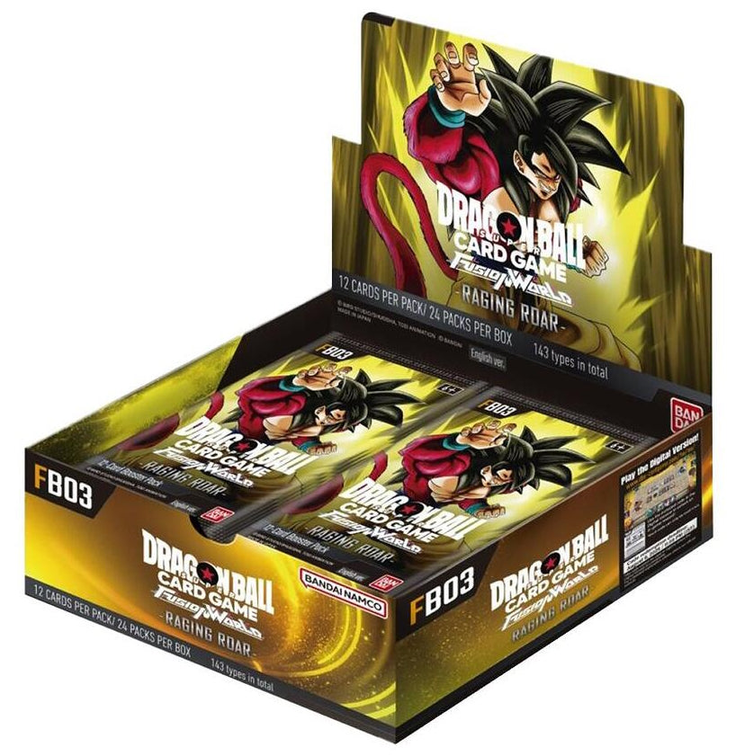 Dragon Ball Fusion World: Raging Roar Booster Box [FB03] – Potomac  Distribution