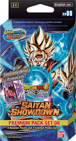 Dragon Ball Super Card Game Unison Warrior Series 6 Premium Pack Set