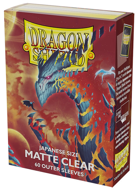 Dragon Shield Japanese (Yu-Gi-Oh Size) Matte Outer Sleeves Pack