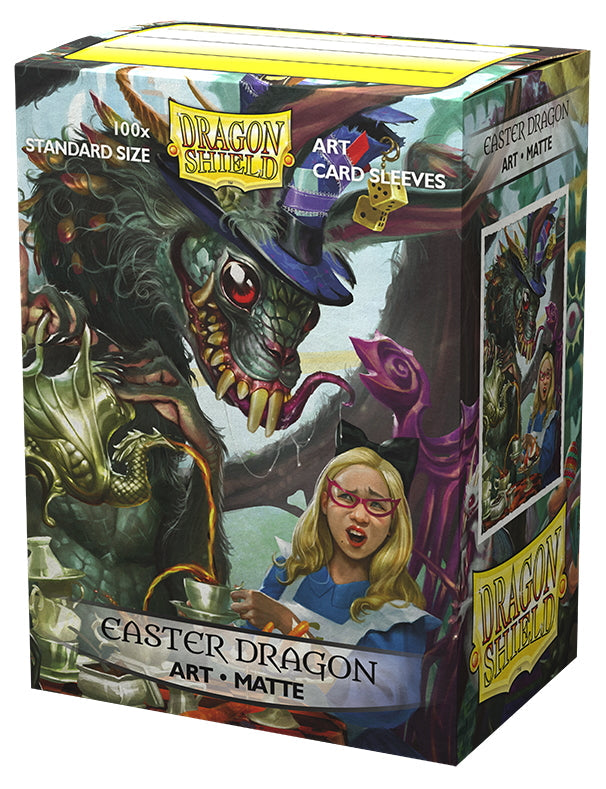 Dragon Shield Art Card Sleeves Display Box - Matte Easter Dragon 2021