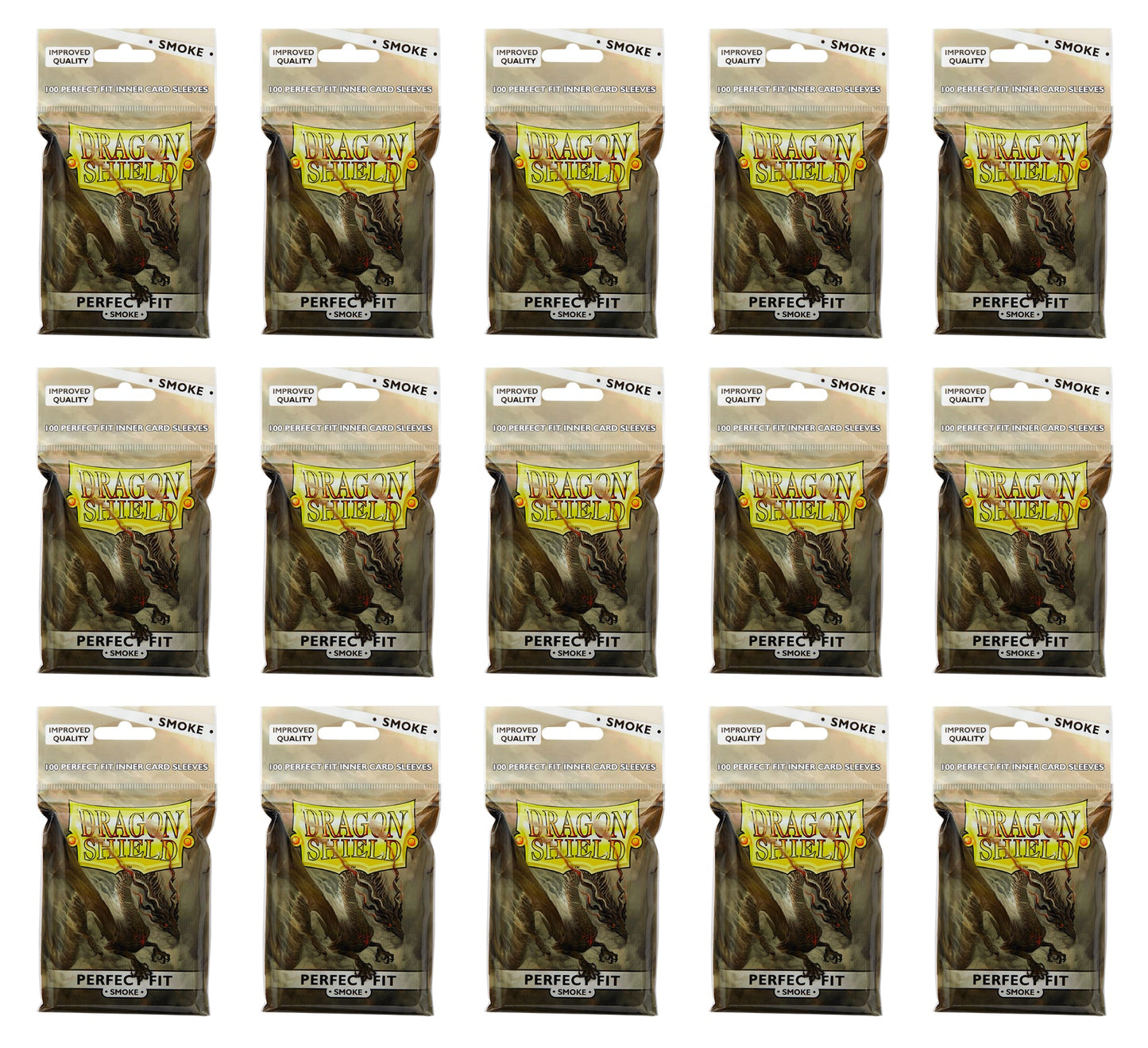 Dragon Shield Perfect Fit Sleeves Box - Smoke