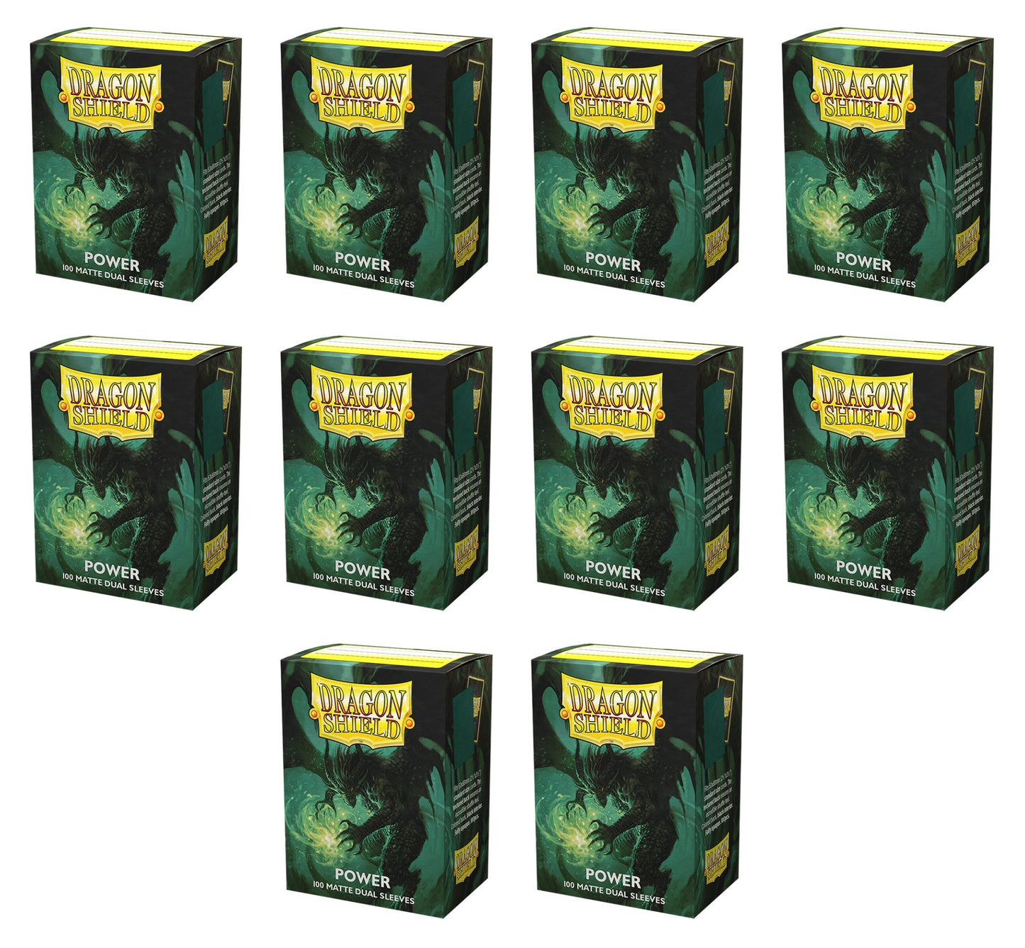 Dragon Shield Dual Sleeves Display Box - Matte Power