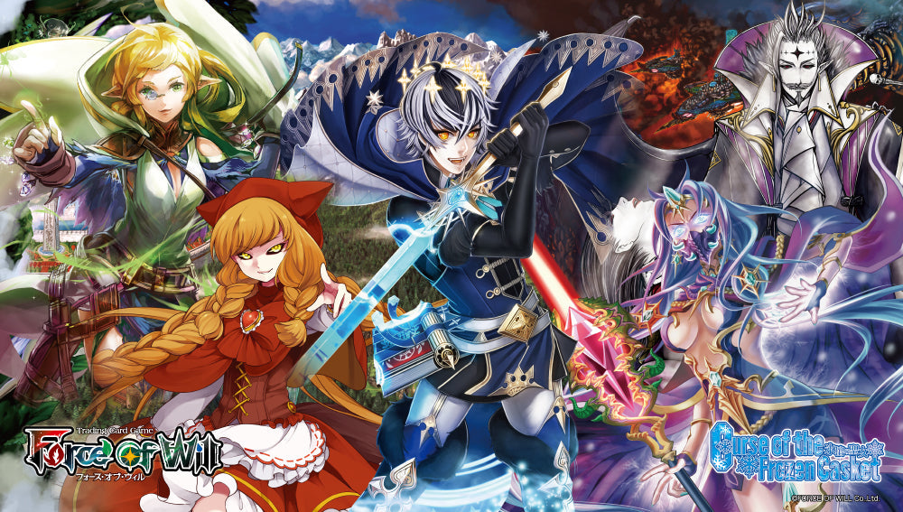 Force of Will TCG: Lapis Cluster: The End of Fates - The Curse of the Frozen Casket Play Mat