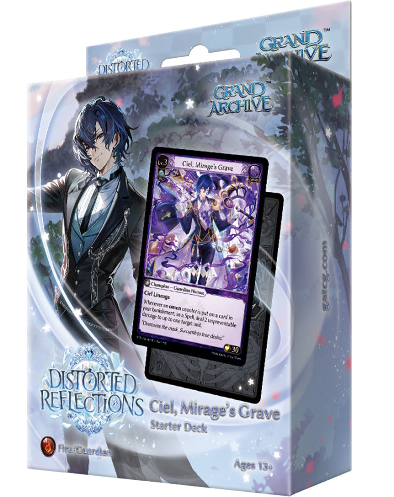 Grand Archive: Distorted Reflections Ciel Mirages Grave Starter Deck Box