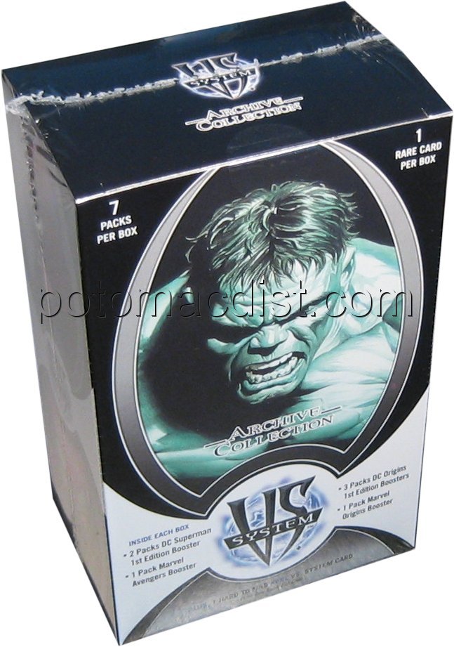 Marvel/DC VS TCG: Archive Collection Box