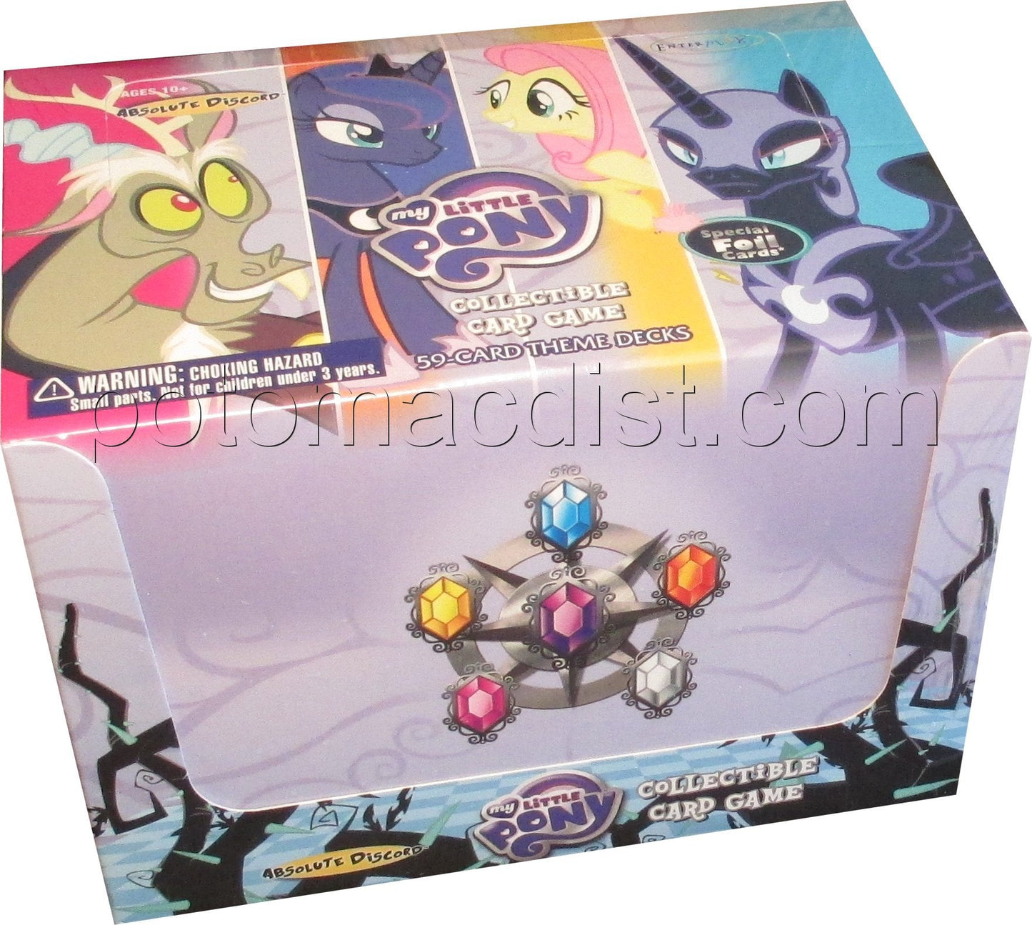 My Little Pony CCG: Absolute Discord Theme Deck Box