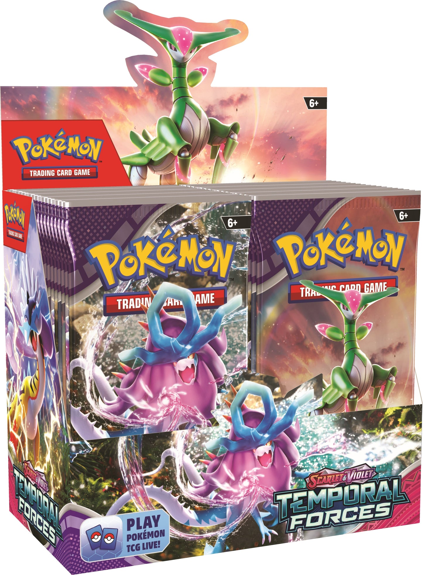 Pokemon TCG: Scarlet & Violet Temporal Forces Booster Box