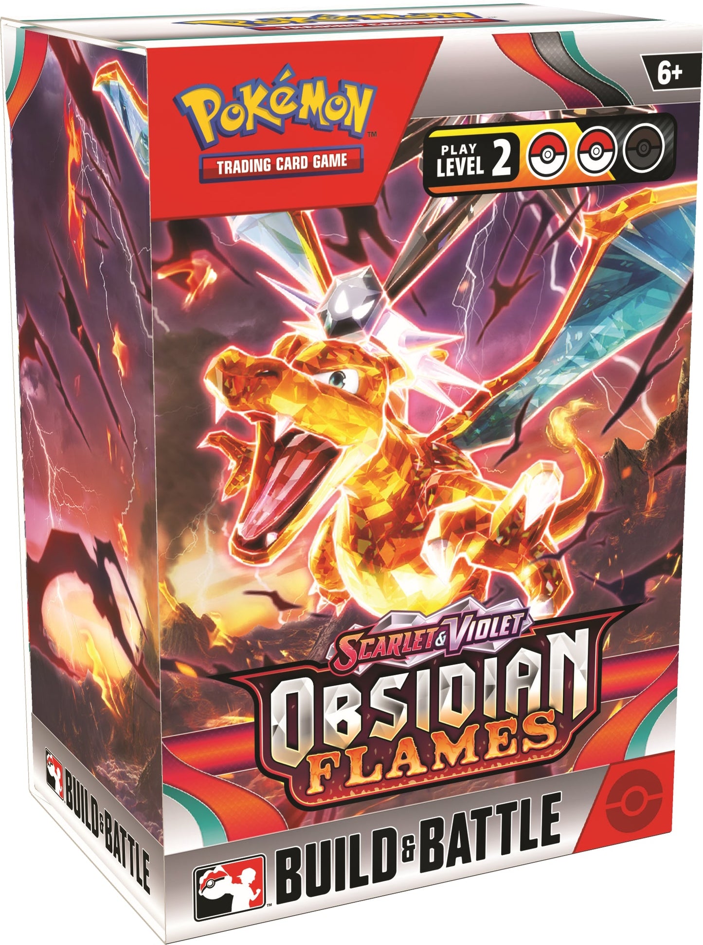 Pokemon TCG: Scarlet & Violet Obsidian Flames Build & Battle Box