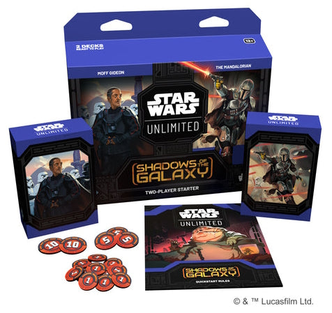 Star Wars Unlimited: Shadows of the Galaxy 2-Player Starter Deck Set