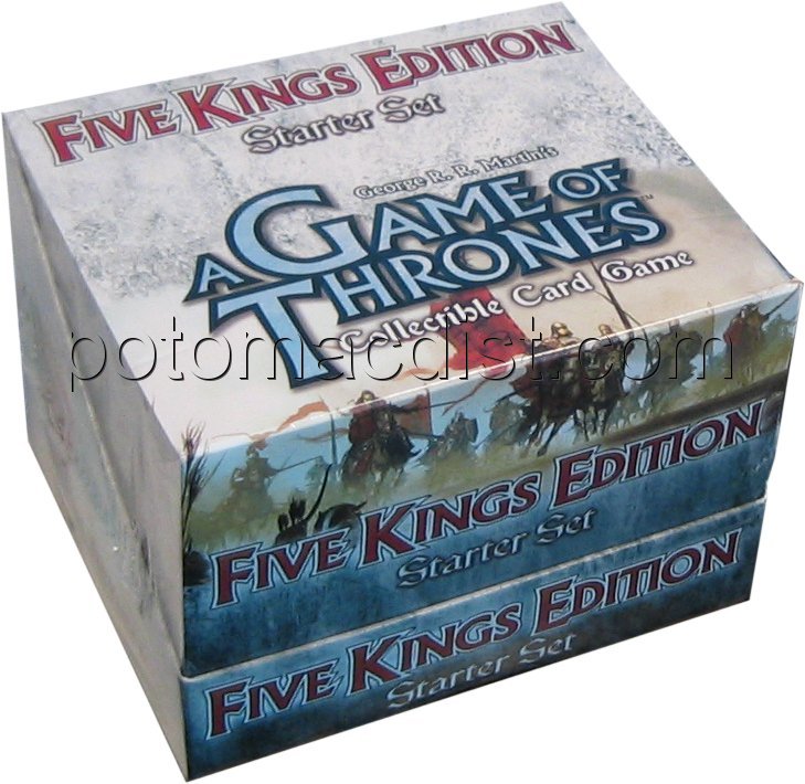 A Game of Thrones: Five Kings Edition Starter Deck Box