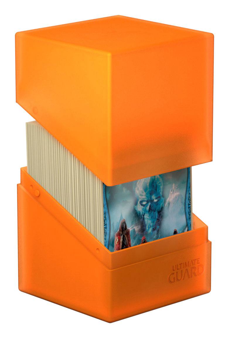 Ultimate Guard Boulder Poppy Topaz Deck Case 100+
