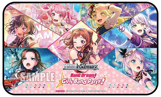 Weiss Schwarz (WeiB Schwarz): Bang Dream Girls Band Party 5th Anniversary Play Mat
