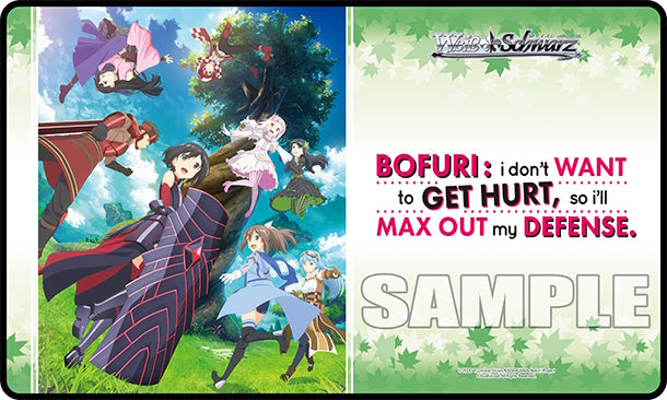 Weiss Schwarz (WeiB Schwarz): Bofuri: I Don't Want to Get Hurt/Max Out Defense Play Mat