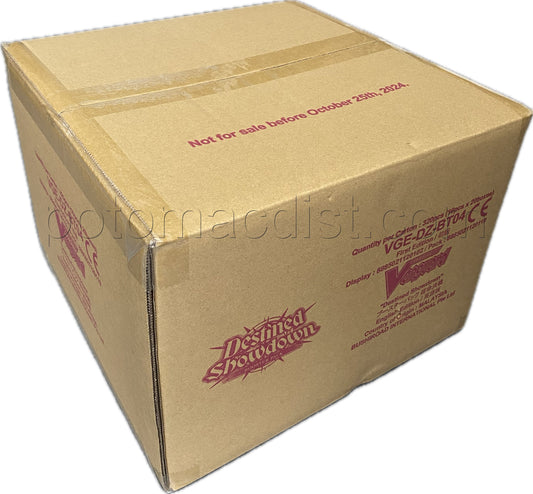 Cardfight Vanguard: Destined Showdown Booster Box Case [VGE-DZ-BT04/English/20 boxes]