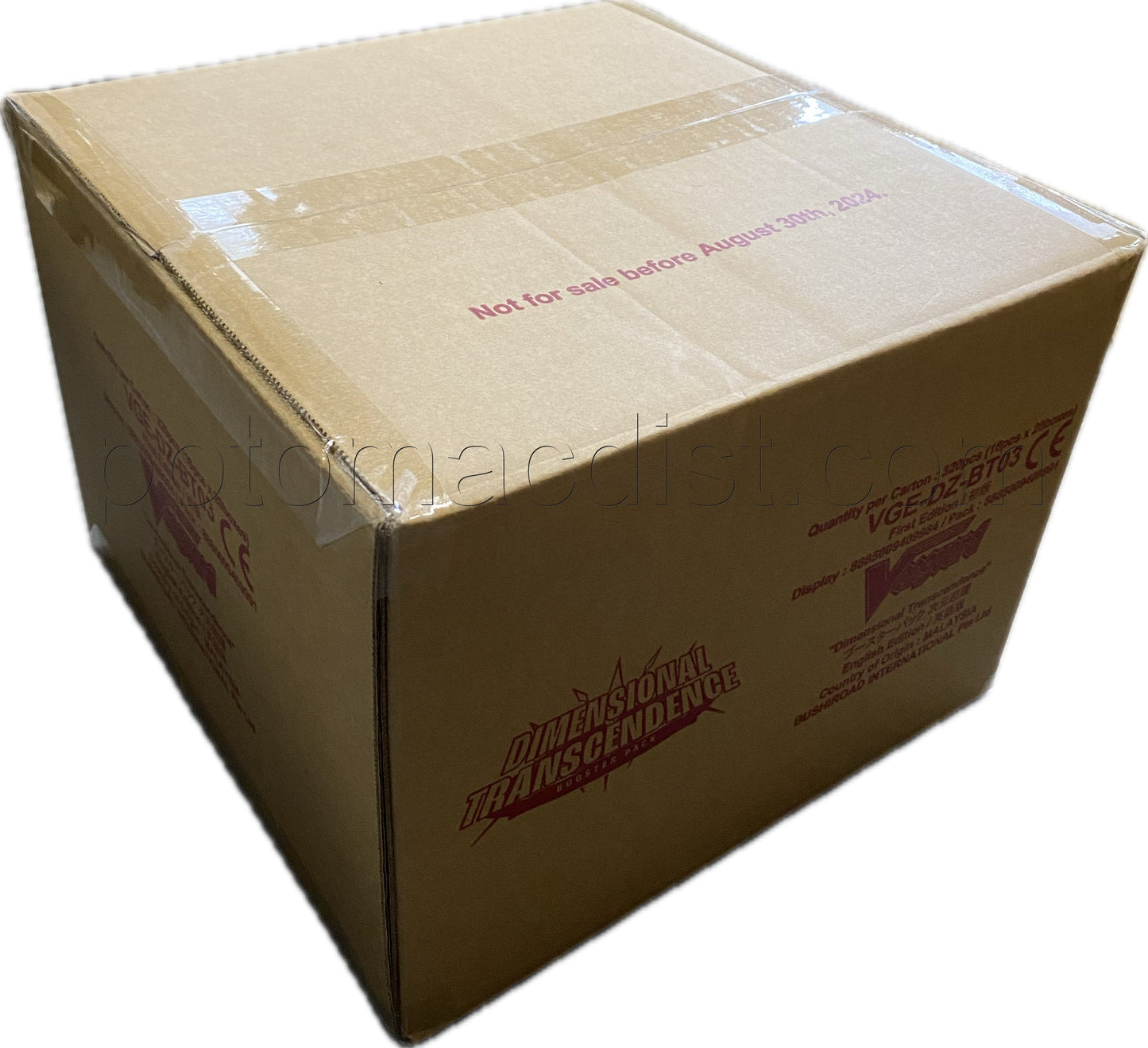 Cardfight Vanguard: Dimensional Transcendence Booster Box Case [VGE-DZ-BT03/English/20 boxes]