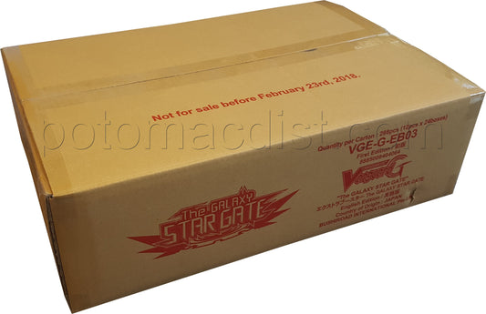 Cardfight Vanguard: The Galaxy Star Gate Booster Case [24 boxes/VGE-G-EB03/English]