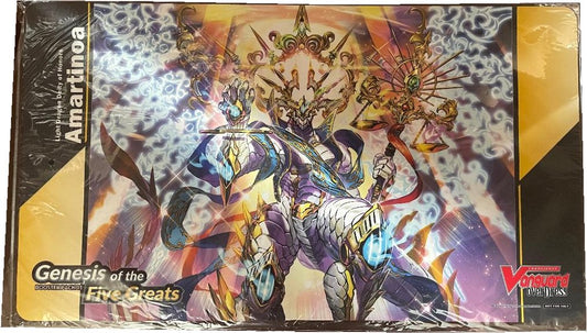 Cardfight Vanguard: Genesis of the Five Greats Amartinoa Yellow Play Mat