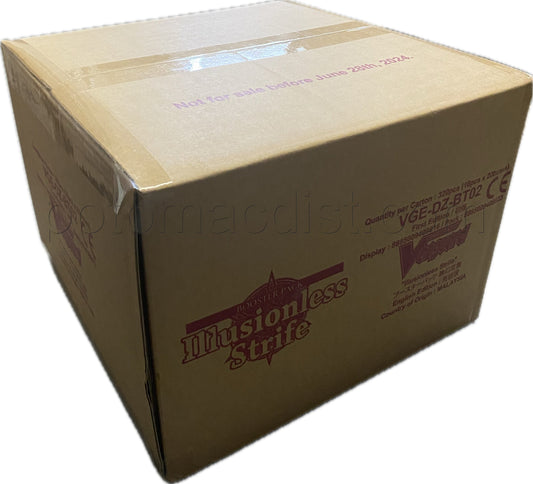 Cardfight Vanguard: Illusionless Strife Booster Box Case [VGE-DZ-BT02/English/20 boxes]