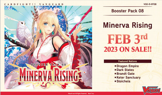 Cardfight Vanguard: Minerva Rising Booster Case [VGE-D-BT08/English/20 bx]