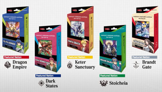 Cardfight Vanguard: overDress Start Deck Set [5 decks/VGE-D-SD01, SD02, SD03, SD04, & SD05]