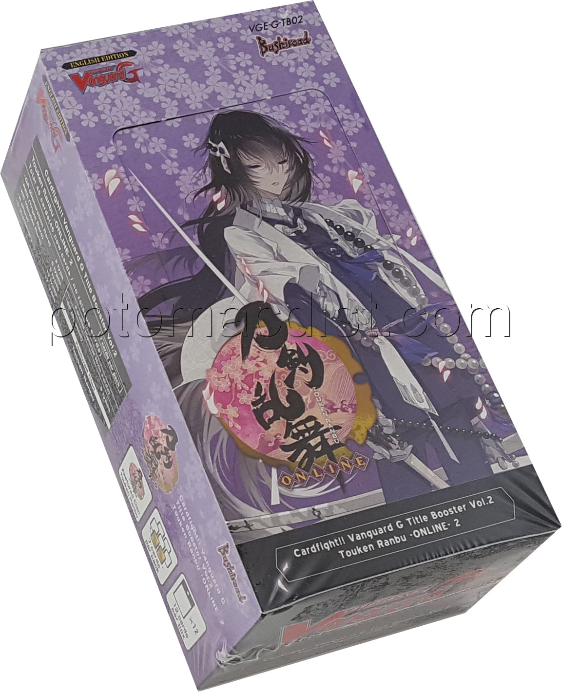 Cardfight Vanguard: Touken Ranbu -ONLINE- Volume 2 Booster Box [VGE-G-TB02]