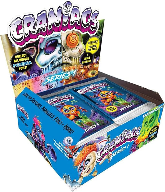 Craniacs Series 1 Trading Cards Box
