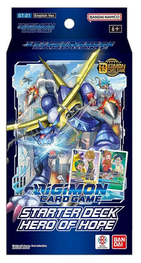 Digimon Card Game: Hero of Hope Starter Deck Box [ST-20]