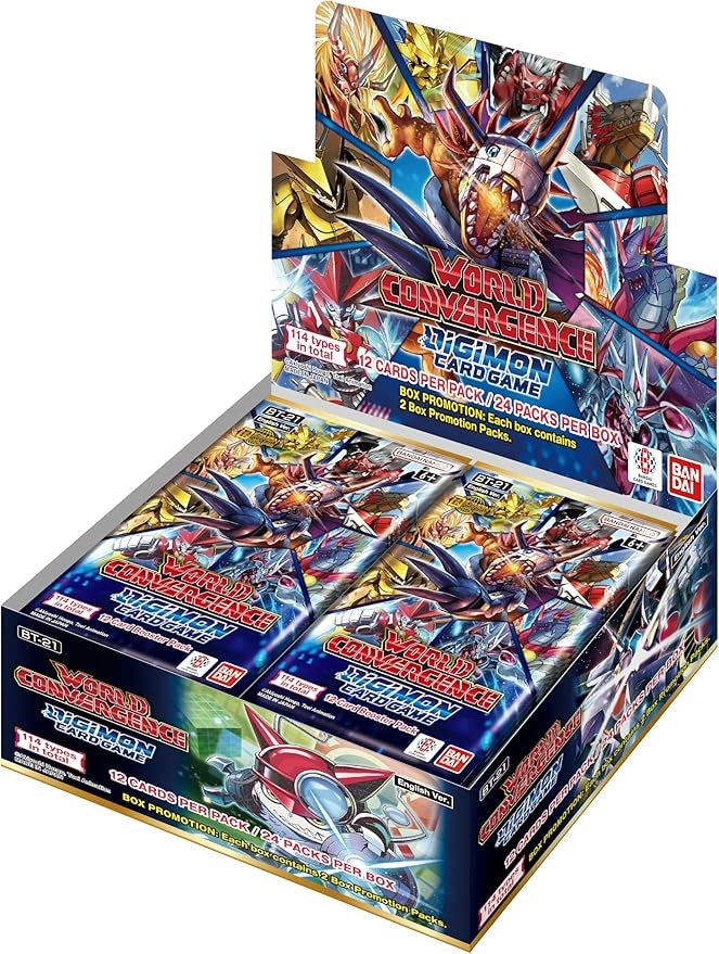 Digimon Card Game: World Convergence Booster Box [BT-21]