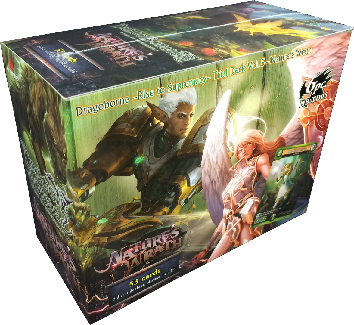 Dragoborne: Nature's Wrath Trial Deck Box [DB-TD05]