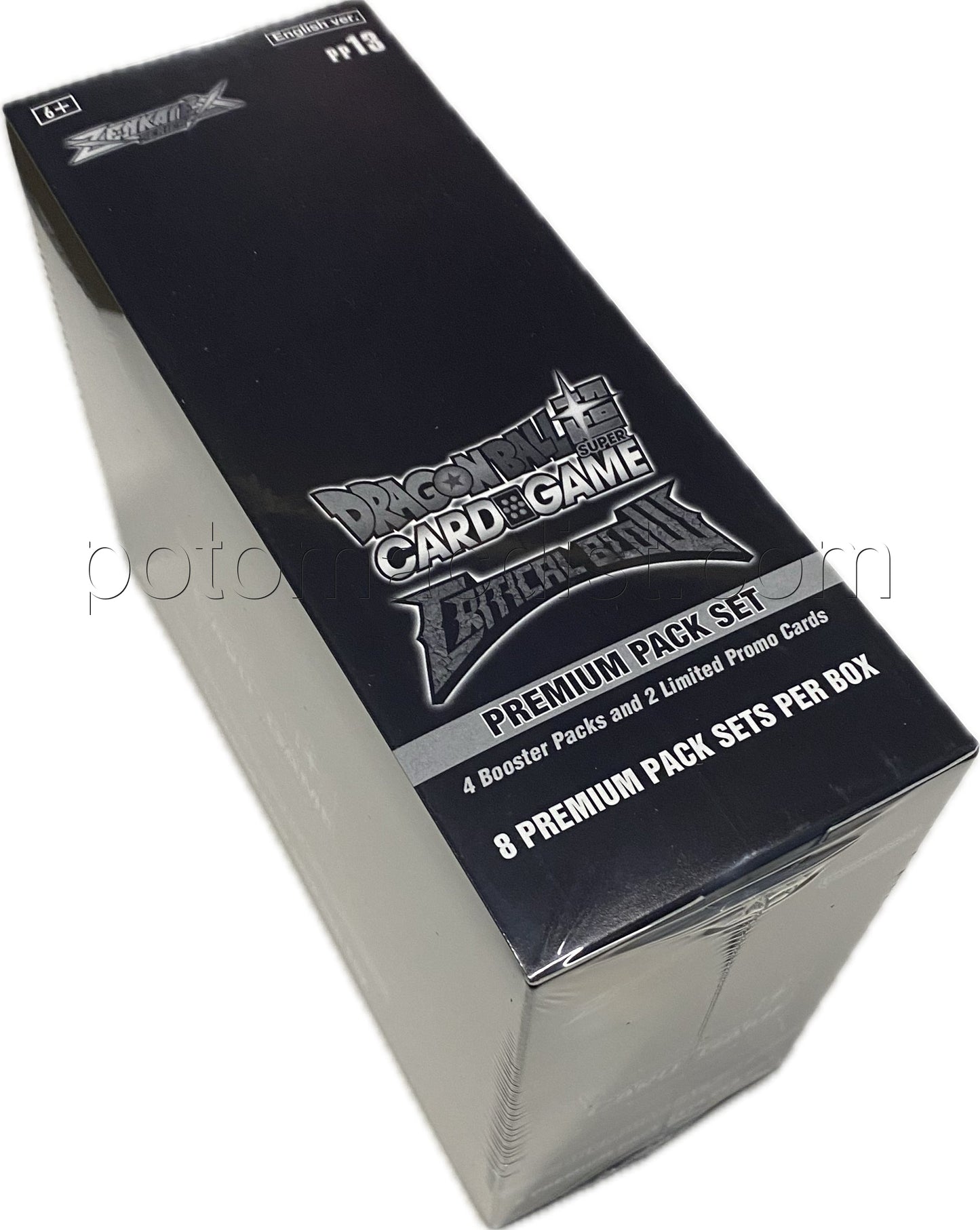 Dragon Ball Super Card Game Critical Blow Premium Pack Set Box [DBS-PP Potomac Distribution Dragon Ball Super Card Game Critical Blow Premium Pack Set Box [DBS-PP Potomac Distribution
