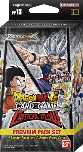 Dragon Ball Super Card Game Critical Blow Premium Pack Set [DBS-PP13]