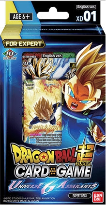 Dragon Ball Super Card Game Universe 6 Assailants (Series 7) Expert Starter Deck