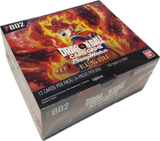 Dragon Ball Fusion World: Blazing Aura Booster Box [FB02]