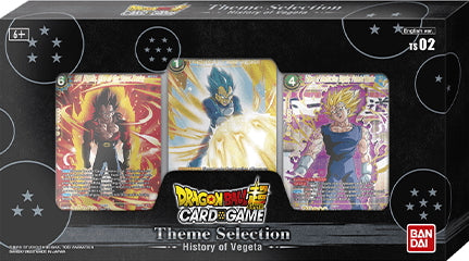Dragon Ball Super History of Vegeta Theme Selection Set Display Box [4 sets]