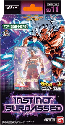 Dragon Ball Super Card Game Instinct Surpassed (Series 9 Deck #11) Starter Deck [DBS-SD11]