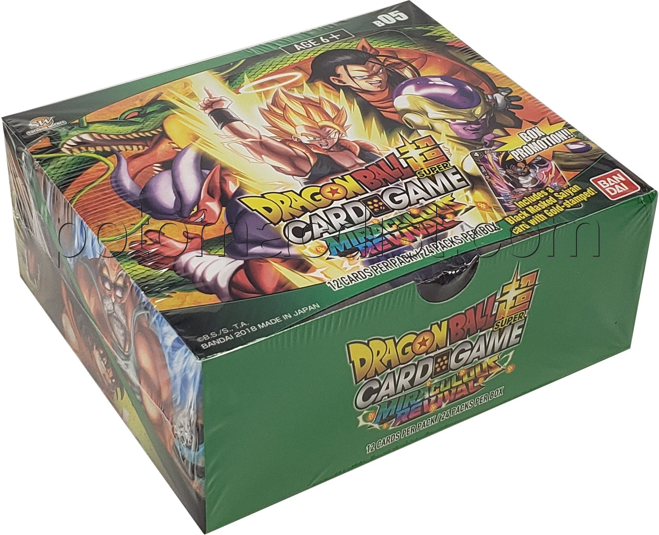 Dragon Ball Super Card Game Miraculous Revival Booster Box [DBS-B05]
