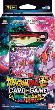 Dragon Ball Super Card Game Miraculous Revival Special Pack [DBS-SP05]