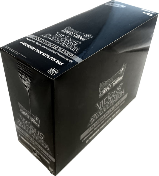 Dragon Ball Super Card Game Vicious Rejuvenation (Unison Warrior Series 3) Premium Pack Set Box