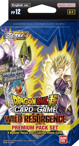 Dragon Ball Super Card Game Wild Resurgence Premium Pack Set Box [DBS-PP12]