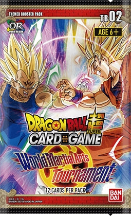 Dragon Ball Super Card Game World Martial Arts Tournament Booster Pack [DBS-TB02]