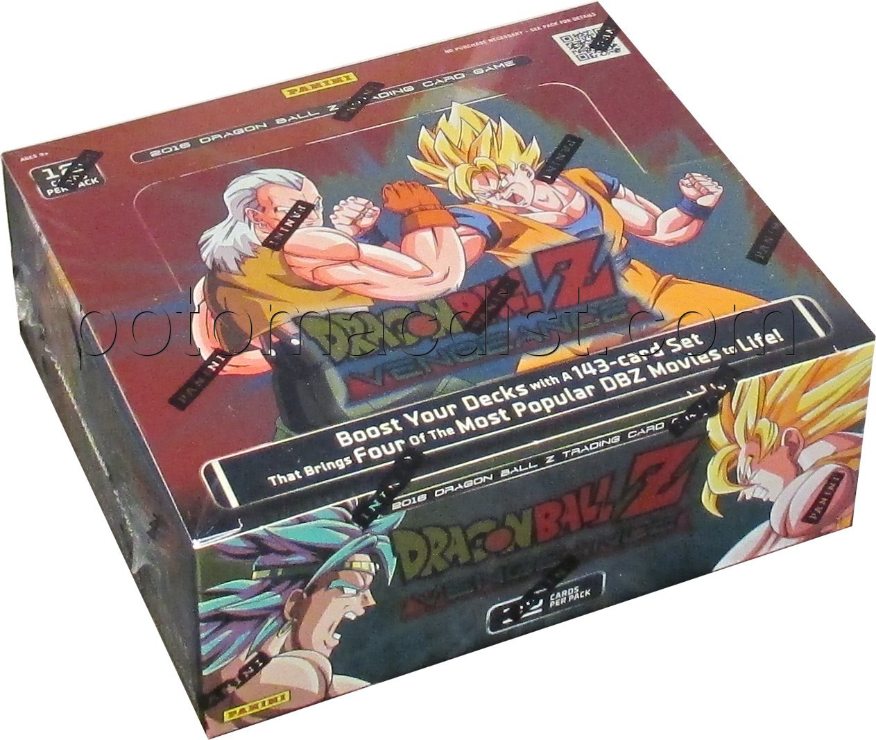 Dragon Ball Z Trading Card Game Vengeance Booster Box [Panini]