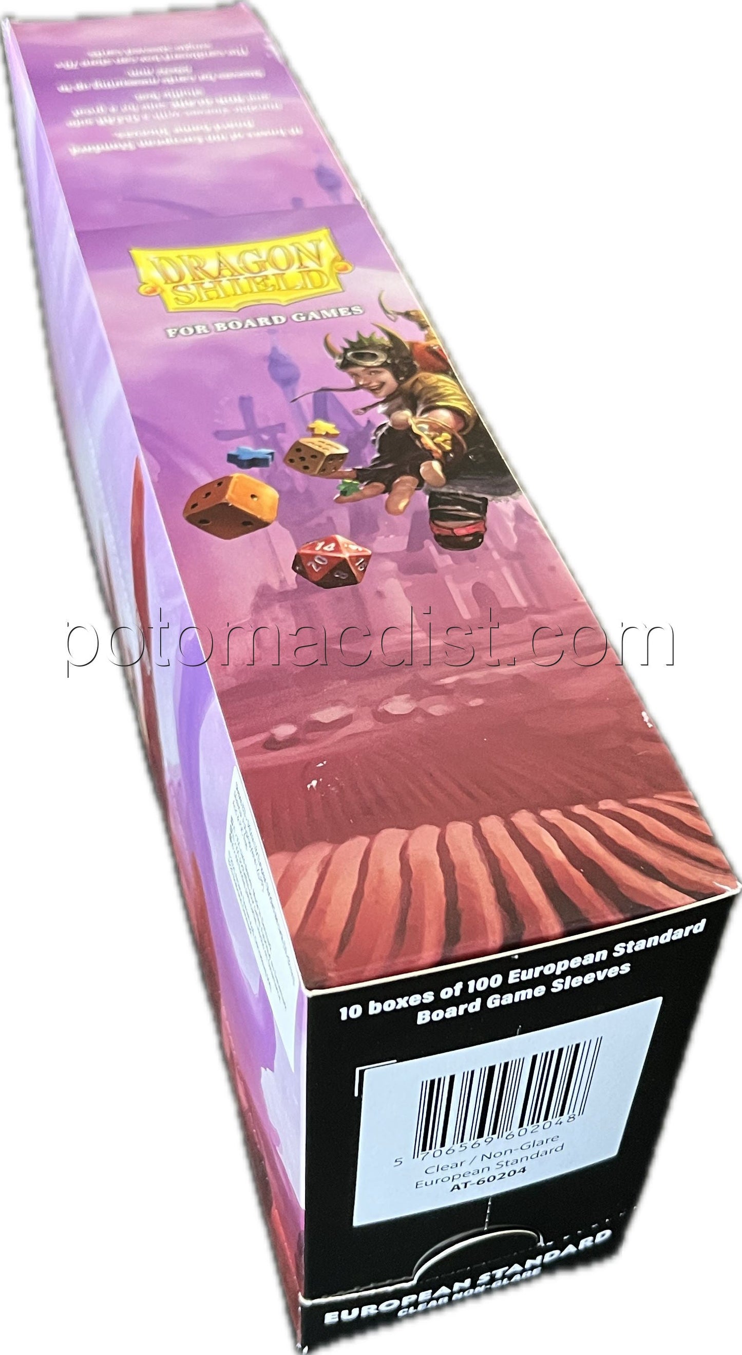 Dragon Shield Non-Glare European Standard Board Game Sleeves Box [59mm x 92mm]