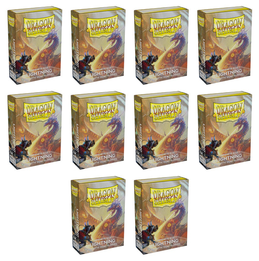 Dragon Shield Japanese (Yu-Gi-Oh Size) Card Sleeves Box - Matte Dual Lightning