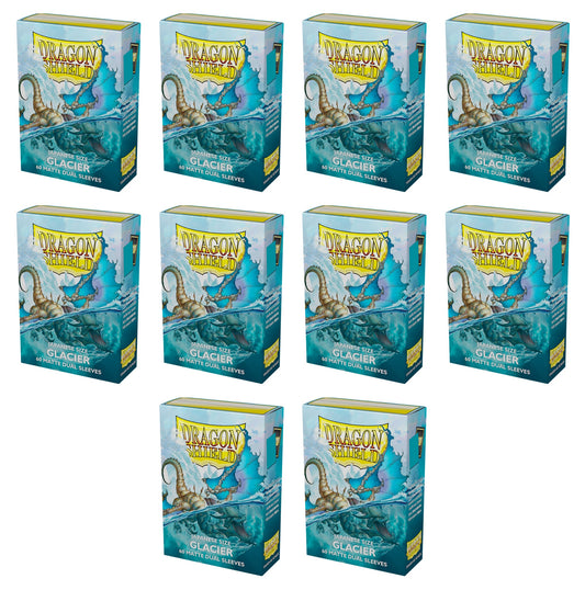 Dragon Shield Japanese (Yu-Gi-Oh Size) Card Sleeves Box - Matte Dual Glacier