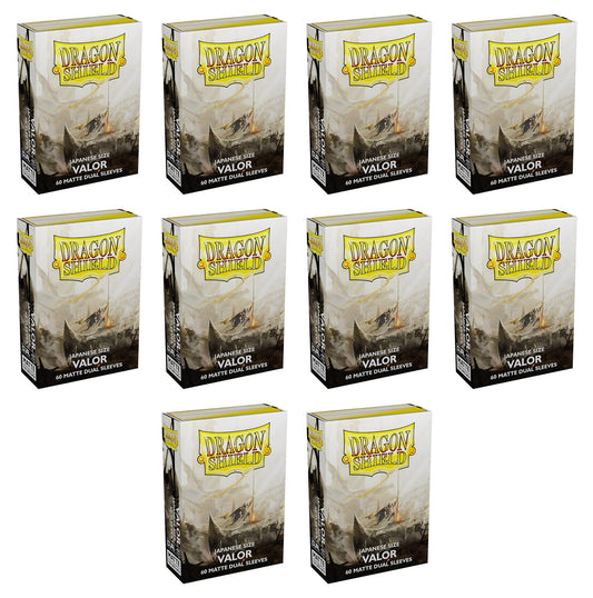 Dragon Shield Japanese (Yu-Gi-Oh Size) Card Sleeves Box - Matte Dual Valor