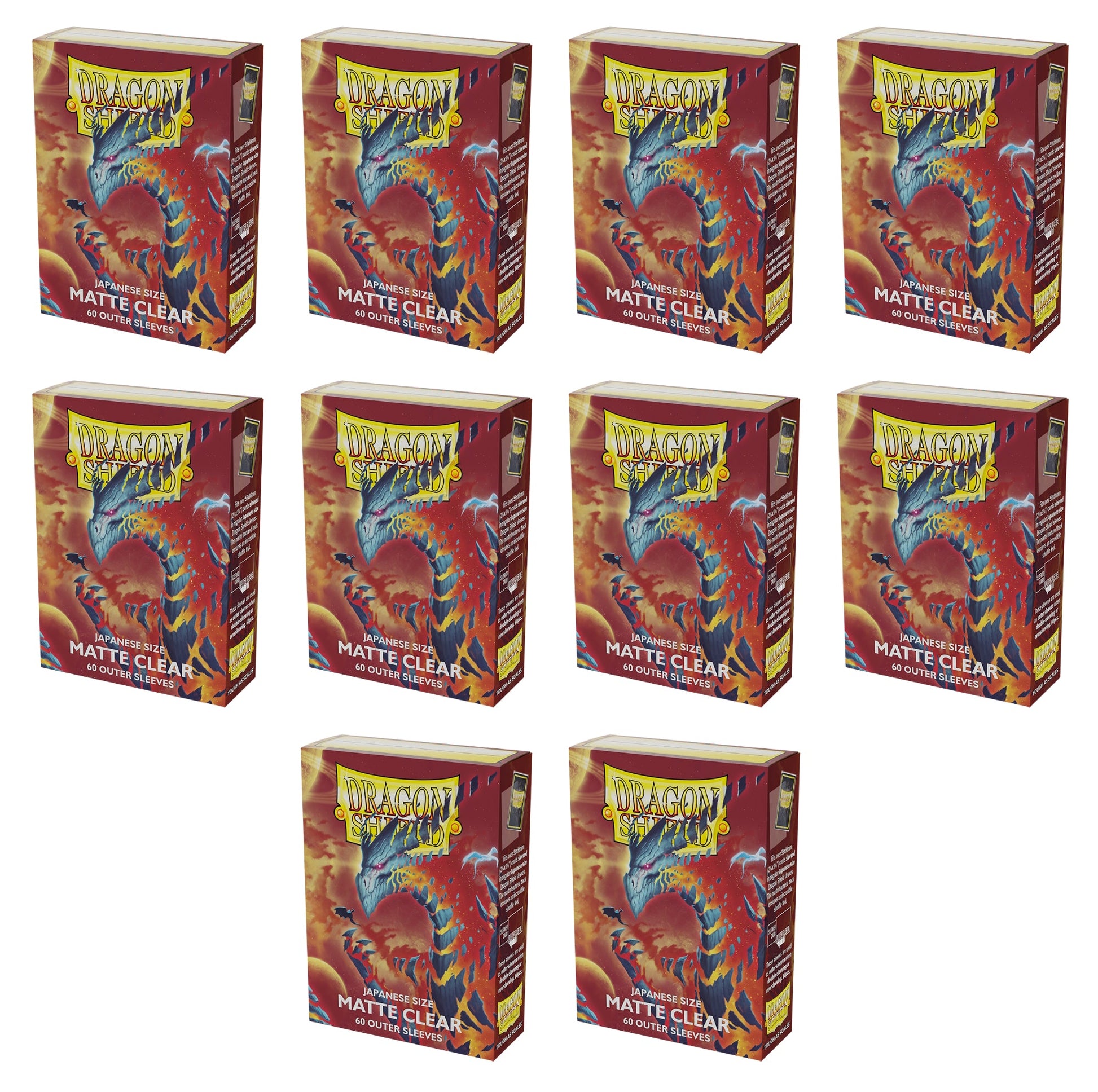 Dragon Shield Japanese (Yu-Gi-Oh Size) Matte Outer Sleeves Box Potomac Distribution Dragon Shield Japanese (Yu-Gi-Oh Size) Matte Outer Sleeves Box Potomac Distribution