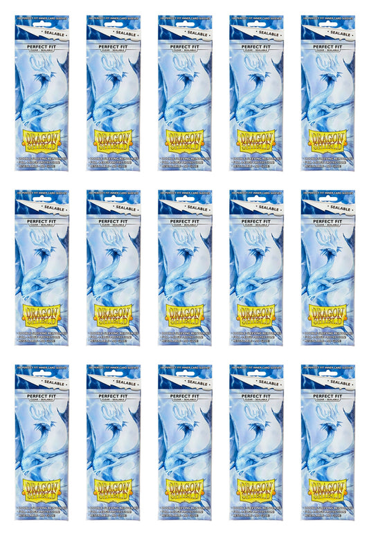 Dragon Shield Perfect Fit Sealable Sleeves Box - Clear