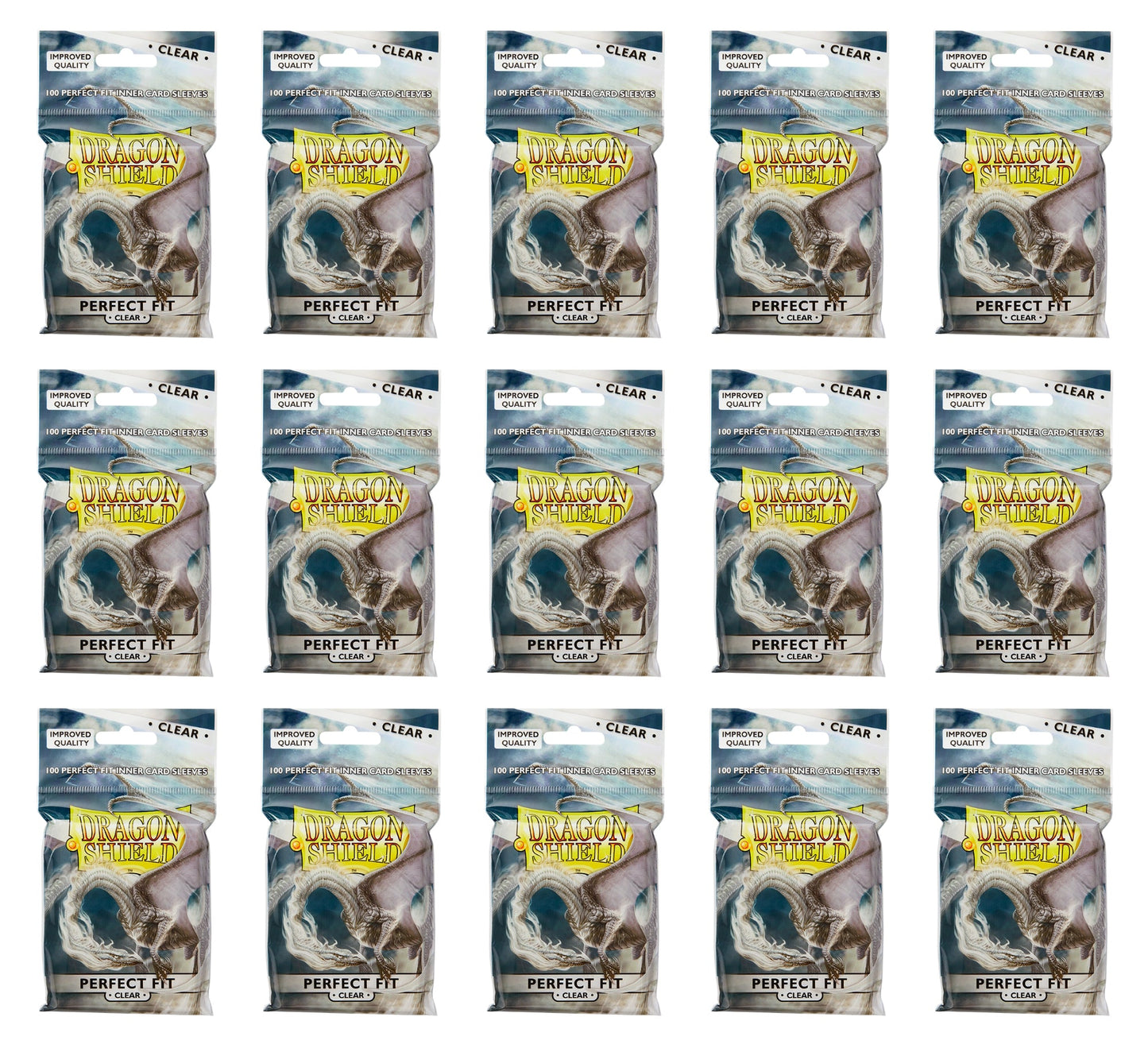 Dragon Shield Perfect Fit Sleeves Box - Clear Topload